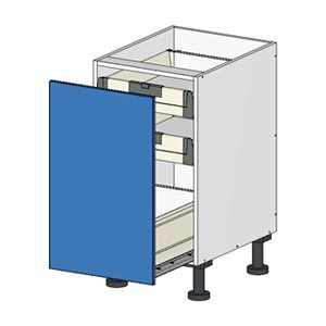 Flatpack 1 Drawer Base Cabinet Premium