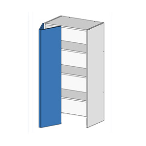 Flatpack Appliance Unit w BiFold Door