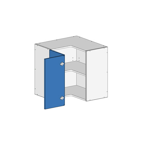 Flatpack L Shape Unit w BiFold Door