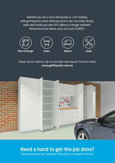 goFlatpacks flat pack Garage Shed Storage