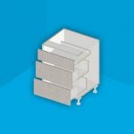 Adjusting drawer face heights